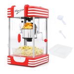 GiantexUK Popcorn Maker, Theater-Style Countertop Machine Red