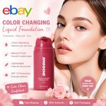 Smooche Foundation Korean,  Color Changing Foundation, For All Skin Types