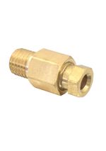 Auto Grease M4 5 6 8 Lubrication Brass Oil Pipe Fitting 4/6/8mm Tube Compression