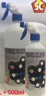 Vinyl Record Cleaning Fluid Anti-static 1L+ 500ml Refill Spray Bottles