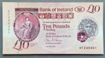 Bank Of Ireland - £10 Pounds - 2017 - Good Condition