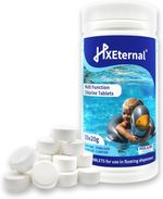 1Kg Chlorine Tablets for Hot Tub Spa Swimming Pools Water Cleaning 50 x 20g