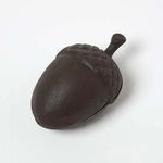 Brown Hollow Cast Iron Acorn Key Keeper Security Key Safe Key Holder Storage
