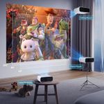 ZDK 2025 New Mini Projector with 5G WiFi, Full HD 1080P, 4K Supports BT 5.1