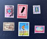 6 Iraq stamps