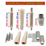 CLEAR PALLET STRETCH SHRINK WRAP CAST PARCEL PACKING CLING FILM STRONG CHEAP 