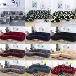 L-Shape Sofa Cover Stretch Couch Slipcovers For Sectional Sofa Cover 2Pcs/Set
