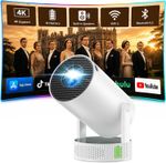 5G 4K Projector Smart HD LED WiFi Bluetooth HDMI USB Android Office Home Theater
