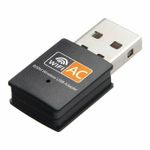 Mini Dual Band USB WiFi 600Mbps Wireless Adapter Network Card 2.4 / 5GHz