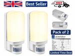 Outdoor Security Light with PIR Motion Sensor -  & IK08 Rated, E27