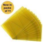 BS National Brood Wired Foundation Wax Sheets 11 Pack Premium Quality beekeeping