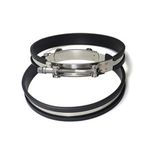 Rubber Lined P Clips 304 Stainless Steel Cable Mounting Hose Pipe Single Clip