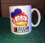 Barry Sheene 11oz Mug. Garage, office, Road Racing, British super bikes, Nw 200