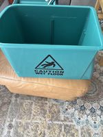 Robert Scott Mop Bucket with Wringer Plastic green 20L 