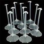 10PCS Clear Doll Stand Display Holder Toy Model Dolls Support Base