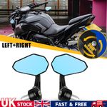 Handlebar bar end mirrors for Yamaha MT10 pair MT-10 MT-07 MT-09 MT 09 MT 07 CNC