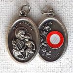 ST JOSEPH   Medal with Relic   Pack of Two