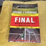 1971 ARSENAL V LIVERPOOL FA CUP FINAL WEMBLEY GUNNERS DOUBLE SEASON PROGRAMME