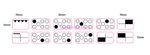 7 ring cooker hob stove stickers + 5 indicating oven +  grill position stickers 