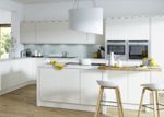 Porcelain Matt Handleless Kitchen Unit Cupboard Doors Replacements