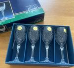 Set Of 4 Cristal d'Arques France Fontenay Glasses  With Box 12 cl