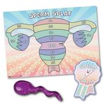Baby Shower Game Sperm Splat, Unlimited Players, Gender Reveal, Sticky Splat