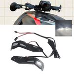 Pair Hand Guard Protectors w/LED Light Kit For Can-Am Ryker 600 900 Sport '19-23