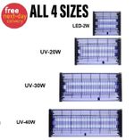 Bug Zapper Electric Insect Killer Mosquito Fly Pest Trap UV LED Indoor Lamp UK