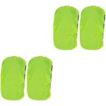 Reusable Elastic Bike Bag Raincoat Light Green Waterproof Dustproof Cover