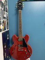 Epiphone Inspired by Gibson ES-335 Electric Guitar Cherry Red