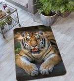 3D Yellow Tiger ZHUB111694 Game Non Slip Rug Mat Photo Carpet Zoe