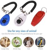3 Pack Pet Puppy School Training Aid  Clicker Whistle Trainer Bird Horse Cat Dog