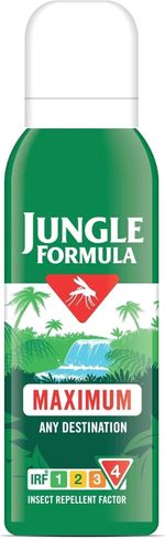 Jungle Formula Maximum Insect Repellent Spray For Mosquitoes Biting Insect 125ml