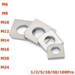 M6 M8 M10 M12 M14 M16 M20 M24 Square Bevel Washers Wedge Gasket A4 316 Stainless