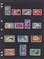 NIGERIA 1965-66 Wildlife definitive issue (14) SG 172/185. Mint Never Hinged