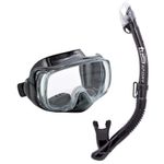 TUSA UC3325 IMPREX 3D PURGE  MASK AND ELITE DRY  DRAIN SNORKEL  ADULT COMBO 