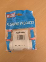 2 off - McAlpine R28-NRV Inline 19-23mm pipe One Way, Non Return Check Valves.