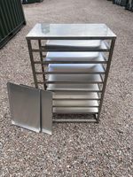 Stainless Steel - Bakery Tray Rack - No Wheels