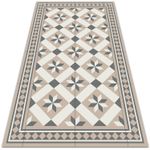 Vinyl floor Mat Rug Easy Clean Runner Hallway Kitchen 80x120 eight-pointed star