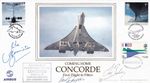 2003 Concorde Buckingham Final Flight flown signed cover
