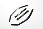 FRONT AND REAR 4PCS WIND RAIN DEFLECTORS SHIELD FOR BMW X5 E70 SALOON IE11