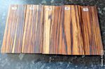 ZEBRAWOOD / ZEBRANO tool handle / scales block / carving blank 130x50x24mm