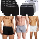 Men's Hugo Boss 3 Pack Boxers Soft Cotton Classic Fit Underwear Multi & Black