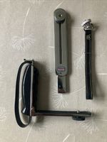 Vintage Velbon Flash Extender + Right Handed Flash Bracket/Grip + Leather Strap 