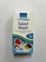 FoodSaf Salad Wash Tablets 0.4g x 8 Boxes