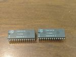 Matched Pair (2x) Philips TDA1541A Dual 16-Bit R-2R DAC ICs — Same Batch NOS