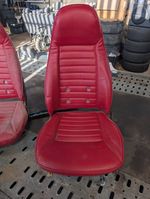 Datsun 240z Seats Retrimed In Red