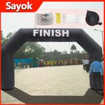 Outdoor Inflatable Arch Archway Start Finish Line Racing Arch Banners W/Blower