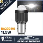 Motorcycle Motorbike BA20D S2 S1 H6 LED Headlight Bulb Hi/Lo Spot Beam Headlamp