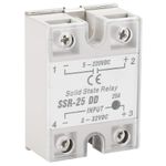 25A SSR 5-220VDC Solid State Relay for Automation